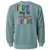 Unisex Midweight Pigment-Dyed Crewneck Sweatshirt Thumbnail