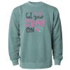 Unisex Midweight Pigment-Dyed Crewneck Sweatshirt Thumbnail