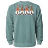 Unisex Midweight Pigment-Dyed Crewneck Sweatshirt Thumbnail