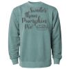 Unisex Midweight Pigment-Dyed Crewneck Sweatshirt Thumbnail