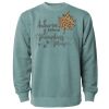 Unisex Midweight Pigment-Dyed Crewneck Sweatshirt Thumbnail