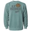 Unisex Midweight Pigment-Dyed Crewneck Sweatshirt Thumbnail