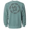 Unisex Midweight Pigment-Dyed Crewneck Sweatshirt Thumbnail