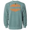 Unisex Midweight Pigment-Dyed Crewneck Sweatshirt Thumbnail