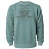 Unisex Midweight Pigment-Dyed Crewneck Sweatshirt Thumbnail