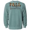 Unisex Midweight Pigment-Dyed Crewneck Sweatshirt Thumbnail