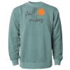 Unisex Midweight Pigment-Dyed Crewneck Sweatshirt Thumbnail