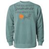 Unisex Midweight Pigment-Dyed Crewneck Sweatshirt Thumbnail