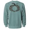 Unisex Midweight Pigment-Dyed Crewneck Sweatshirt Thumbnail