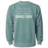 Unisex Midweight Pigment-Dyed Crewneck Sweatshirt Thumbnail