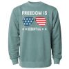 Unisex Midweight Pigment-Dyed Crewneck Sweatshirt Thumbnail