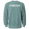 Unisex Midweight Pigment-Dyed Crewneck Sweatshirt Thumbnail