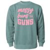 Unisex Midweight Pigment-Dyed Crewneck Sweatshirt Thumbnail