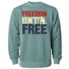 Unisex Midweight Pigment-Dyed Crewneck Sweatshirt Thumbnail