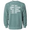 Unisex Midweight Pigment-Dyed Crewneck Sweatshirt Thumbnail