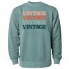 Unisex Midweight Pigment-Dyed Crewneck Sweatshirt Thumbnail