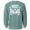 Unisex Midweight Pigment-Dyed Crewneck Sweatshirt Thumbnail