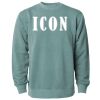 Unisex Midweight Pigment-Dyed Crewneck Sweatshirt Thumbnail