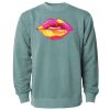 Unisex Midweight Pigment-Dyed Crewneck Sweatshirt Thumbnail