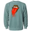 Unisex Midweight Pigment-Dyed Crewneck Sweatshirt Thumbnail