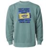 Unisex Midweight Pigment-Dyed Crewneck Sweatshirt Thumbnail