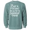 Unisex Midweight Pigment-Dyed Crewneck Sweatshirt Thumbnail