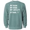 Unisex Midweight Pigment-Dyed Crewneck Sweatshirt Thumbnail