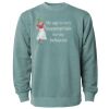 Unisex Midweight Pigment-Dyed Crewneck Sweatshirt Thumbnail