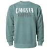 Unisex Midweight Pigment-Dyed Crewneck Sweatshirt Thumbnail