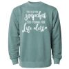 Unisex Midweight Pigment-Dyed Crewneck Sweatshirt Thumbnail