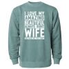 Unisex Midweight Pigment-Dyed Crewneck Sweatshirt Thumbnail