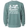 Unisex Midweight Pigment-Dyed Crewneck Sweatshirt Thumbnail