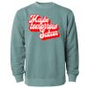 Unisex Midweight Pigment-Dyed Crewneck Sweatshirt Thumbnail