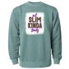 Unisex Midweight Pigment-Dyed Crewneck Sweatshirt Thumbnail