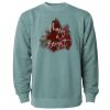 Unisex Midweight Pigment-Dyed Crewneck Sweatshirt Thumbnail