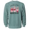 Unisex Midweight Pigment-Dyed Crewneck Sweatshirt Thumbnail