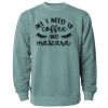 Unisex Midweight Pigment-Dyed Crewneck Sweatshirt Thumbnail