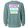 Unisex Midweight Pigment-Dyed Crewneck Sweatshirt Thumbnail