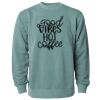 Unisex Midweight Pigment-Dyed Crewneck Sweatshirt Thumbnail