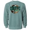 Unisex Midweight Pigment-Dyed Crewneck Sweatshirt Thumbnail