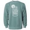 Unisex Midweight Pigment-Dyed Crewneck Sweatshirt Thumbnail