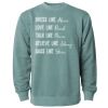 Unisex Midweight Pigment-Dyed Crewneck Sweatshirt Thumbnail