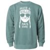 Unisex Midweight Pigment-Dyed Crewneck Sweatshirt Thumbnail