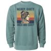 Unisex Midweight Pigment-Dyed Crewneck Sweatshirt Thumbnail