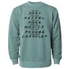 Unisex Midweight Pigment-Dyed Crewneck Sweatshirt Thumbnail