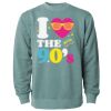 Unisex Midweight Pigment-Dyed Crewneck Sweatshirt Thumbnail