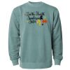 Unisex Midweight Pigment-Dyed Crewneck Sweatshirt Thumbnail