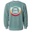 Unisex Midweight Pigment-Dyed Crewneck Sweatshirt Thumbnail