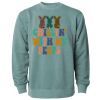 Unisex Midweight Pigment-Dyed Crewneck Sweatshirt Thumbnail