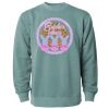 Unisex Midweight Pigment-Dyed Crewneck Sweatshirt Thumbnail